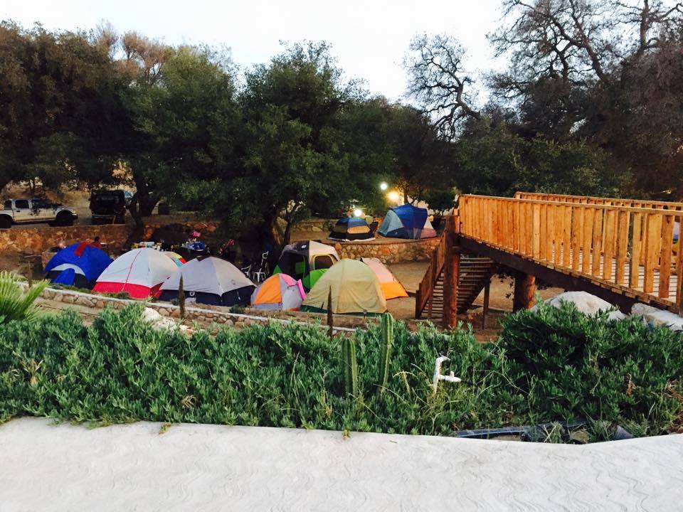 Campamento en Rancho Las Creaturas