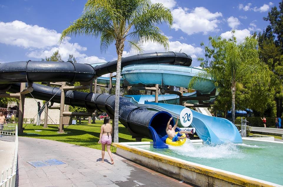 Campamento en Balneario Agua Caliente